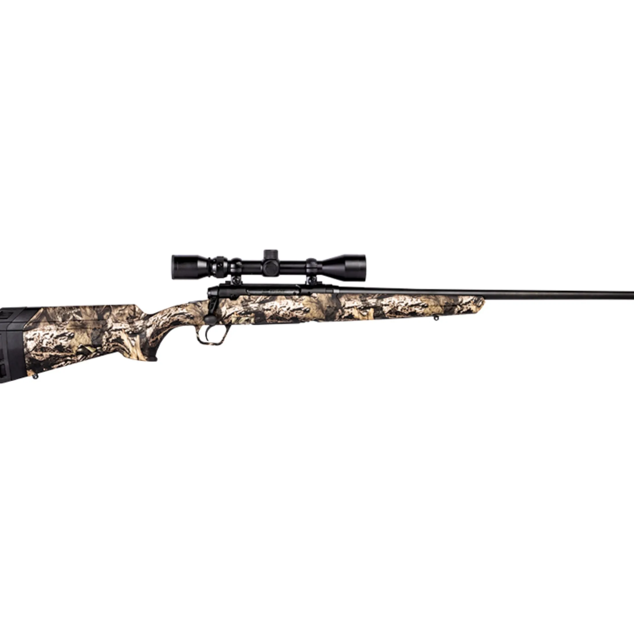 AXIS XP Camo rifle with scope