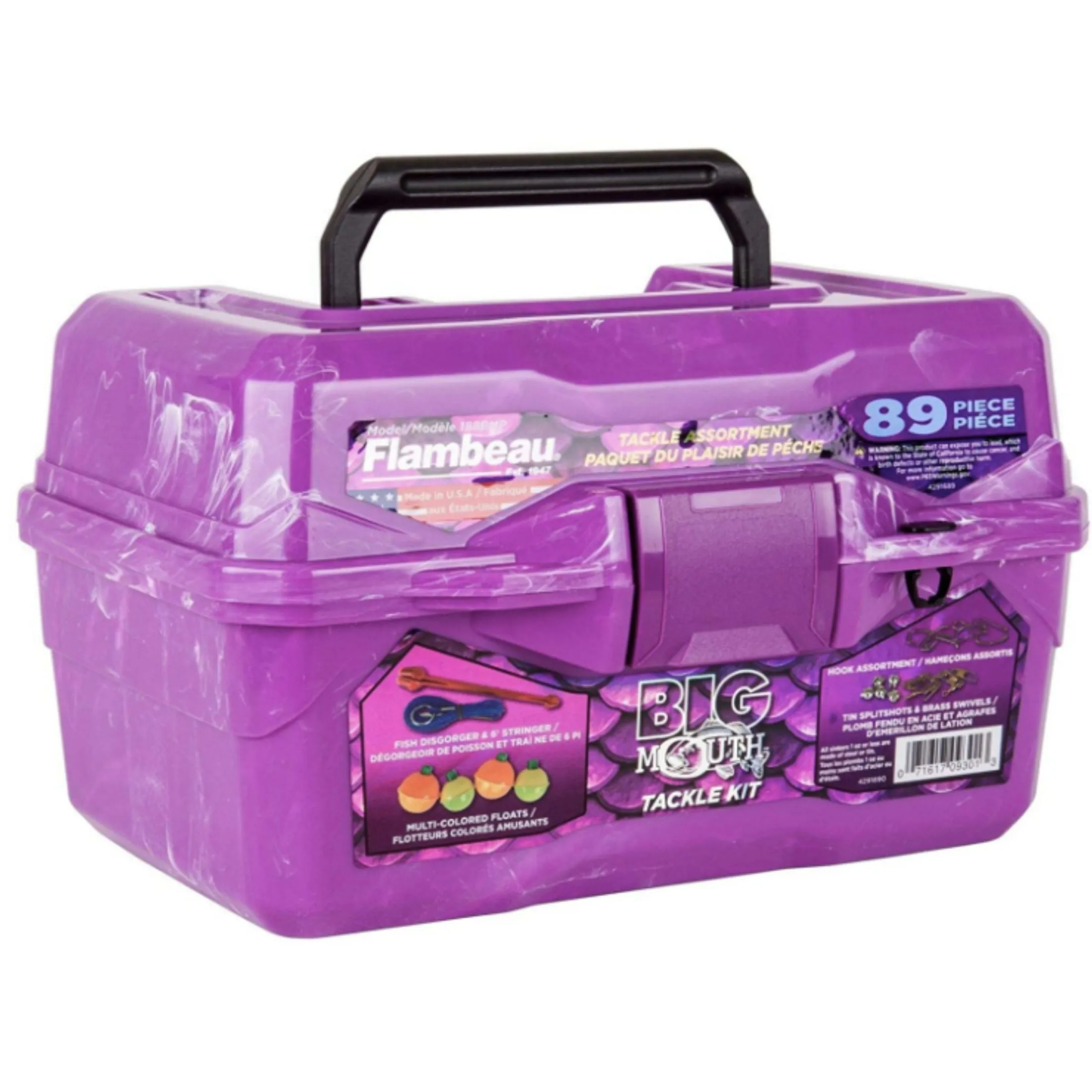Big Mouth Tackle Box Kit - 89 pieces