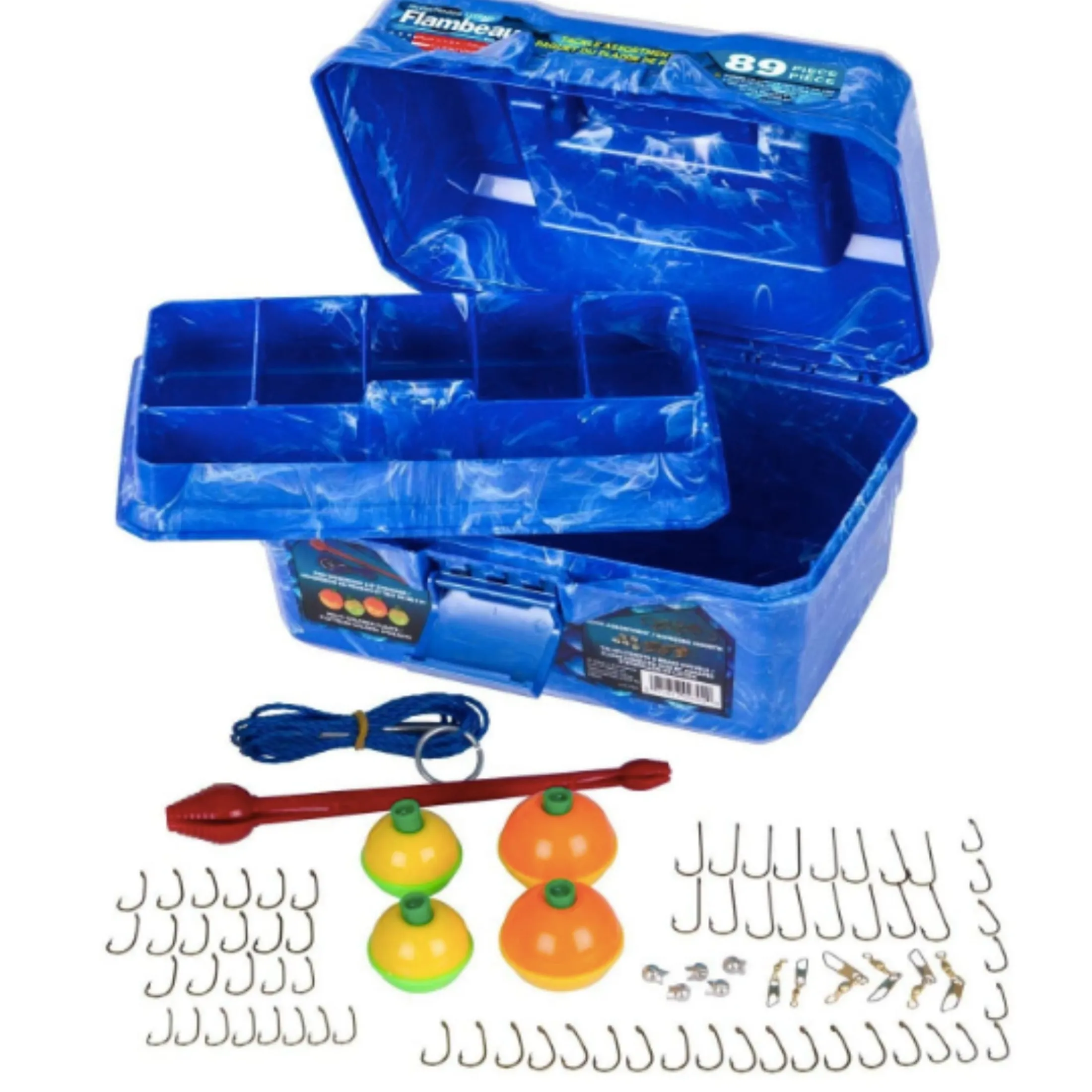 Big Mouth Tackle Box Kit - 89 pieces