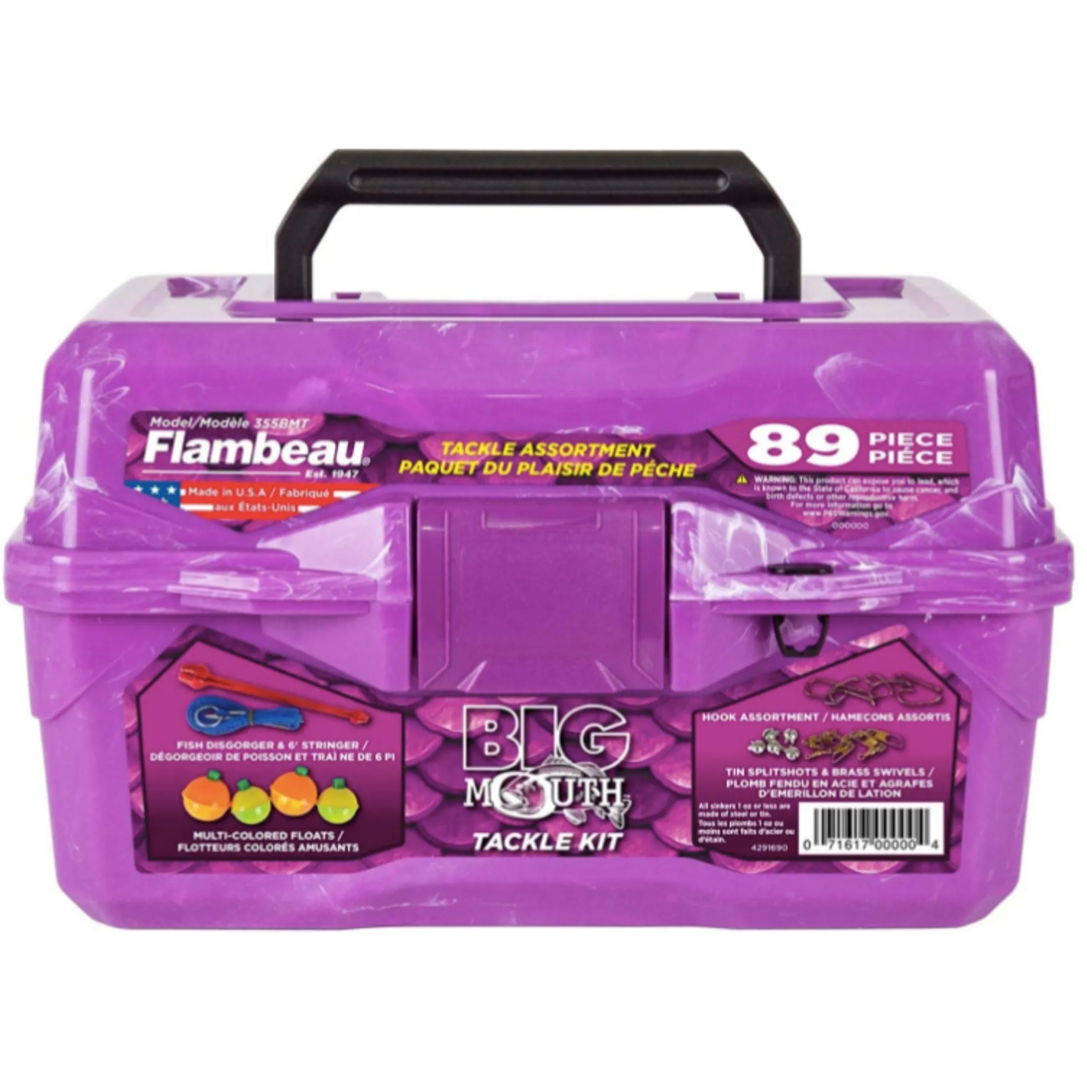 Big Mouth Tackle Box Kit - 89 pieces