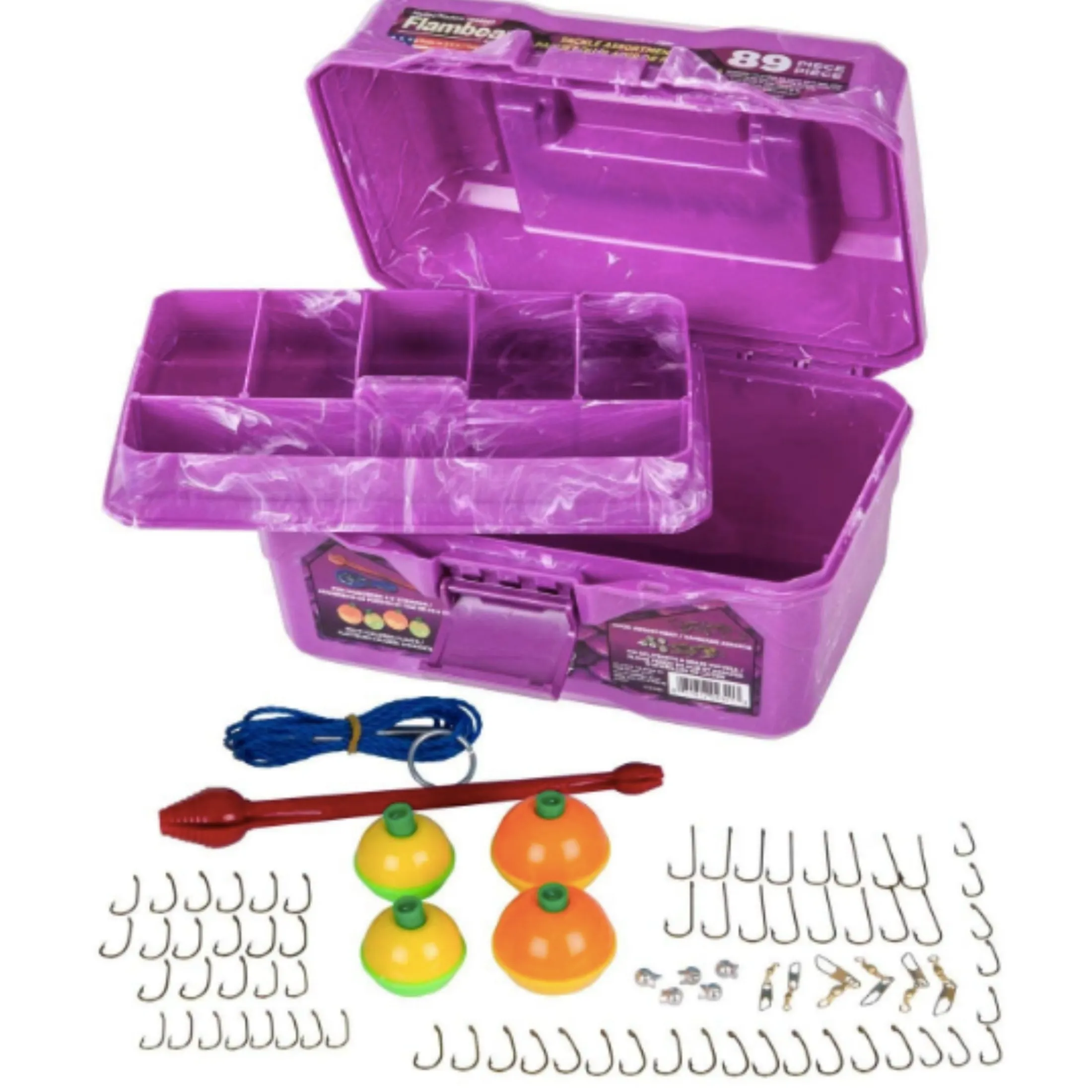 Big Mouth Tackle Box Kit - 89 pieces