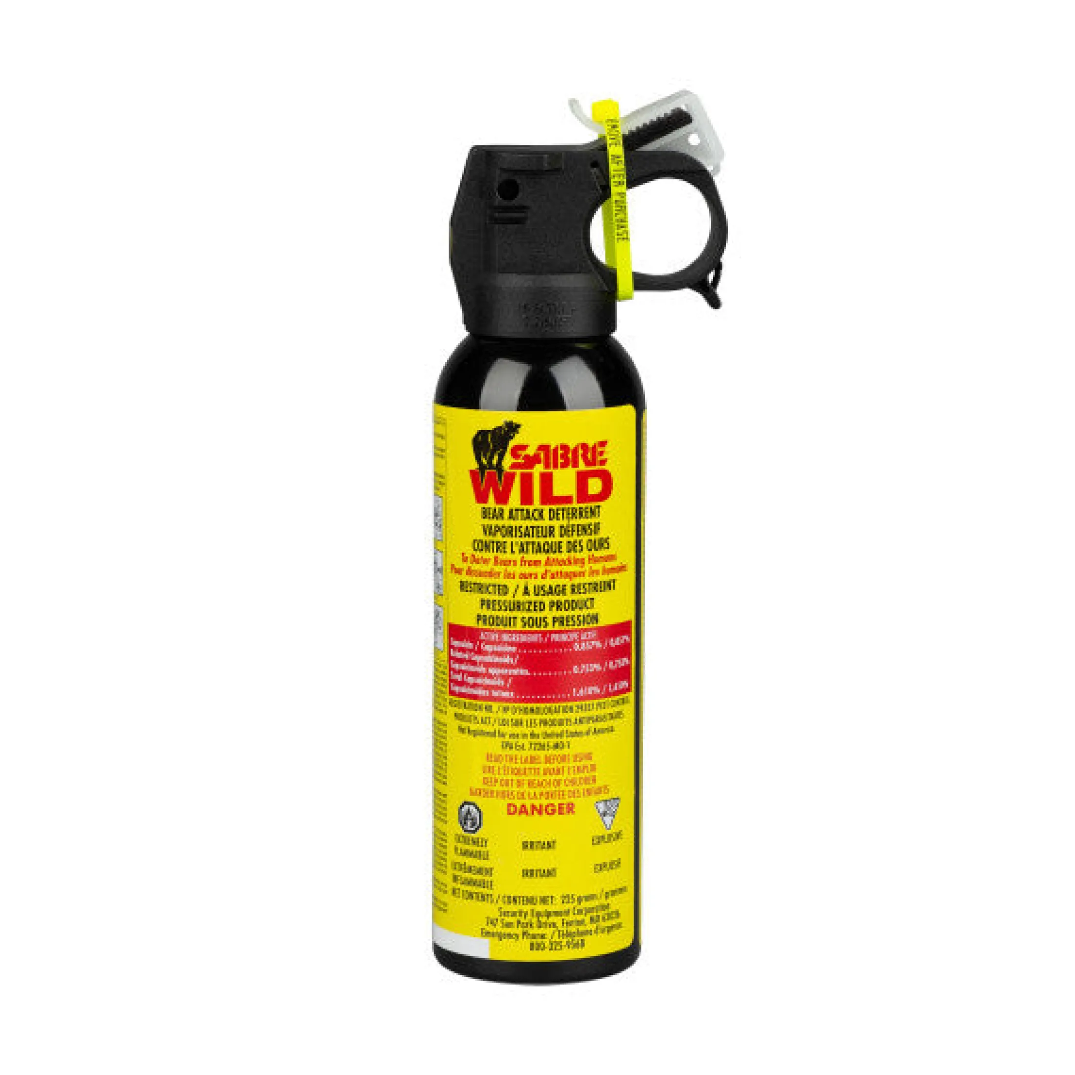 Deterrent for bear attacks