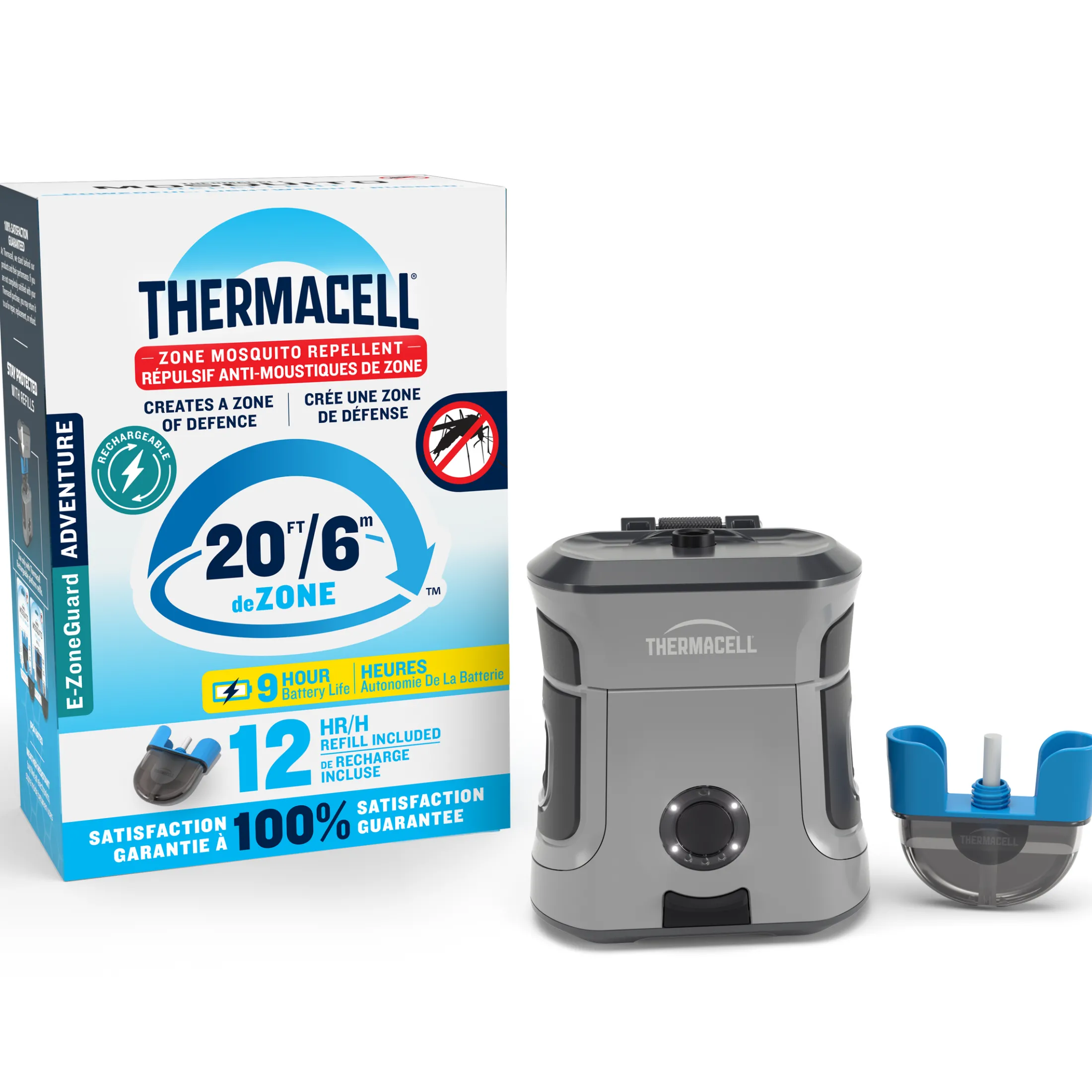 E-ZoneGuard Adventure Rechargeable Mosquito Repeller