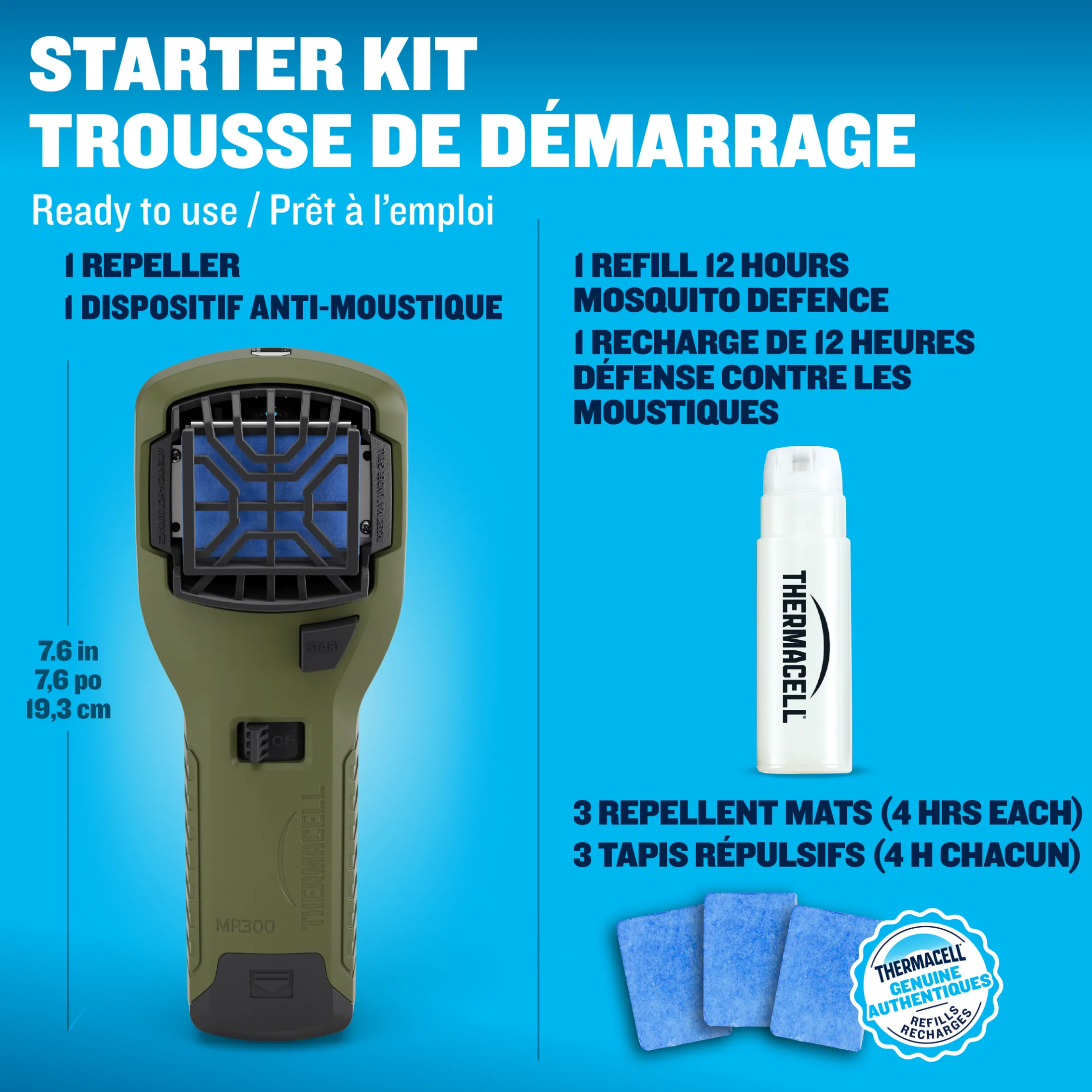 Fuel-ZoneGuard Extreme Fuel Powered Mosquito Repeller