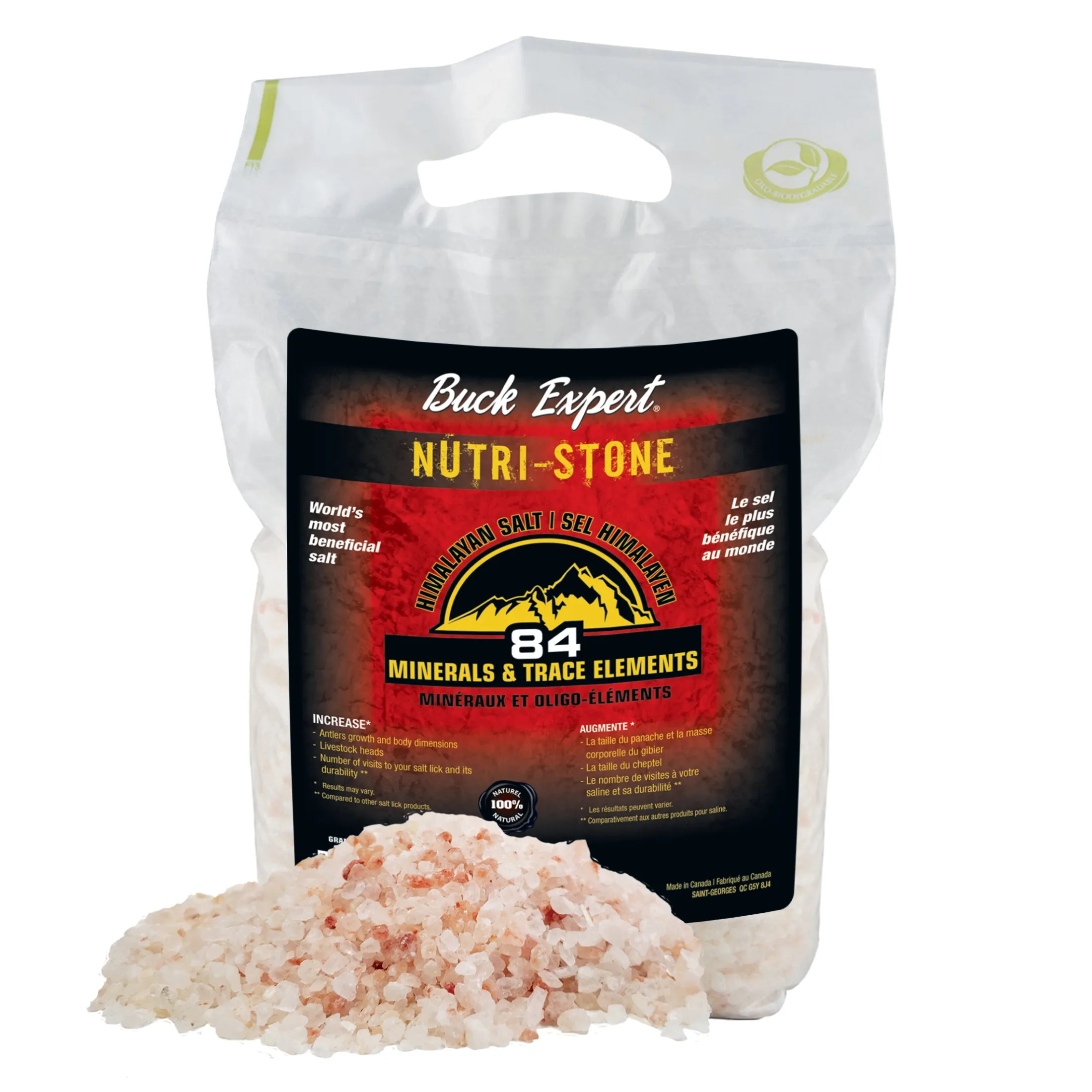 Himalayan Nutri-Stone pink rocks- 3kg